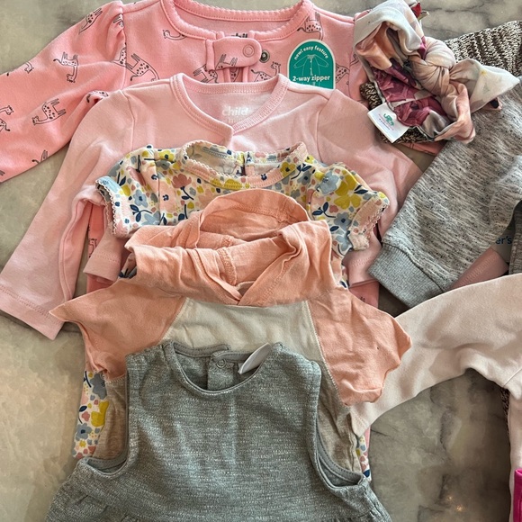 carters disney first impression baby girl clothing bundle 0-3m - Picture 2 of 5